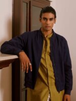 Heritage Men Lightweight Open Front Bomber Jacket