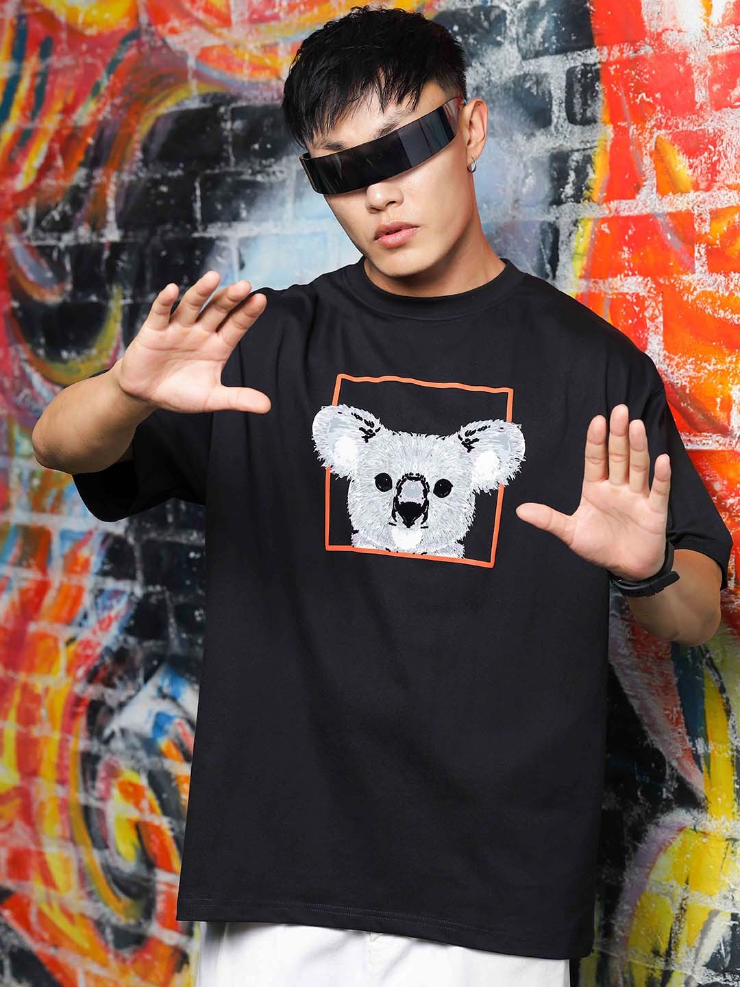 92874419-809a-4a43-9f83-b014ce4ab7bc1717044111849-House-of-Koala-Graphic-Printed-Drop-Shoulder-Oversized-T-Shi-6.jpg Unisex Graphic Printed Drop Shoulder Oversized T-Shirt - Image 1