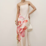 Pink Flower Modal Dress