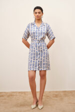 Elia Geometric Print Modal Dress