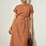 The Classic Rust Dress